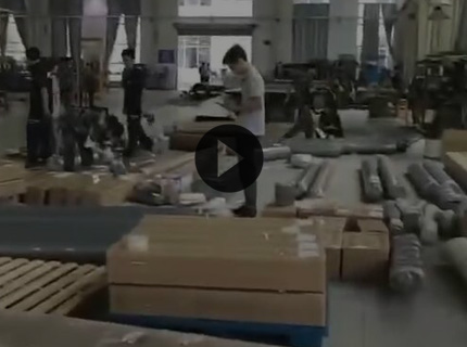 特氟龍產品生產制作打包現場